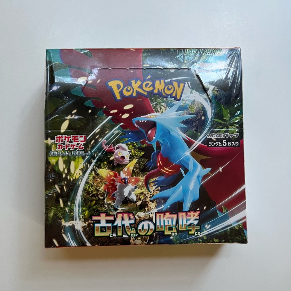 Japanese Pokemon Scarlet & Violet Ancient Roar Booster Box - US SELLER